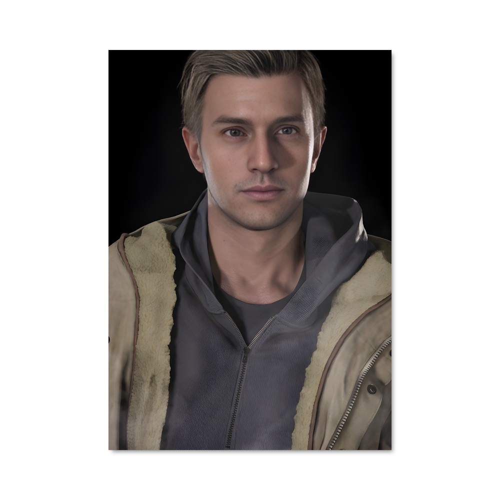 Poster Ethan Winters: Survivant des Ombres – affiche Resident Evil